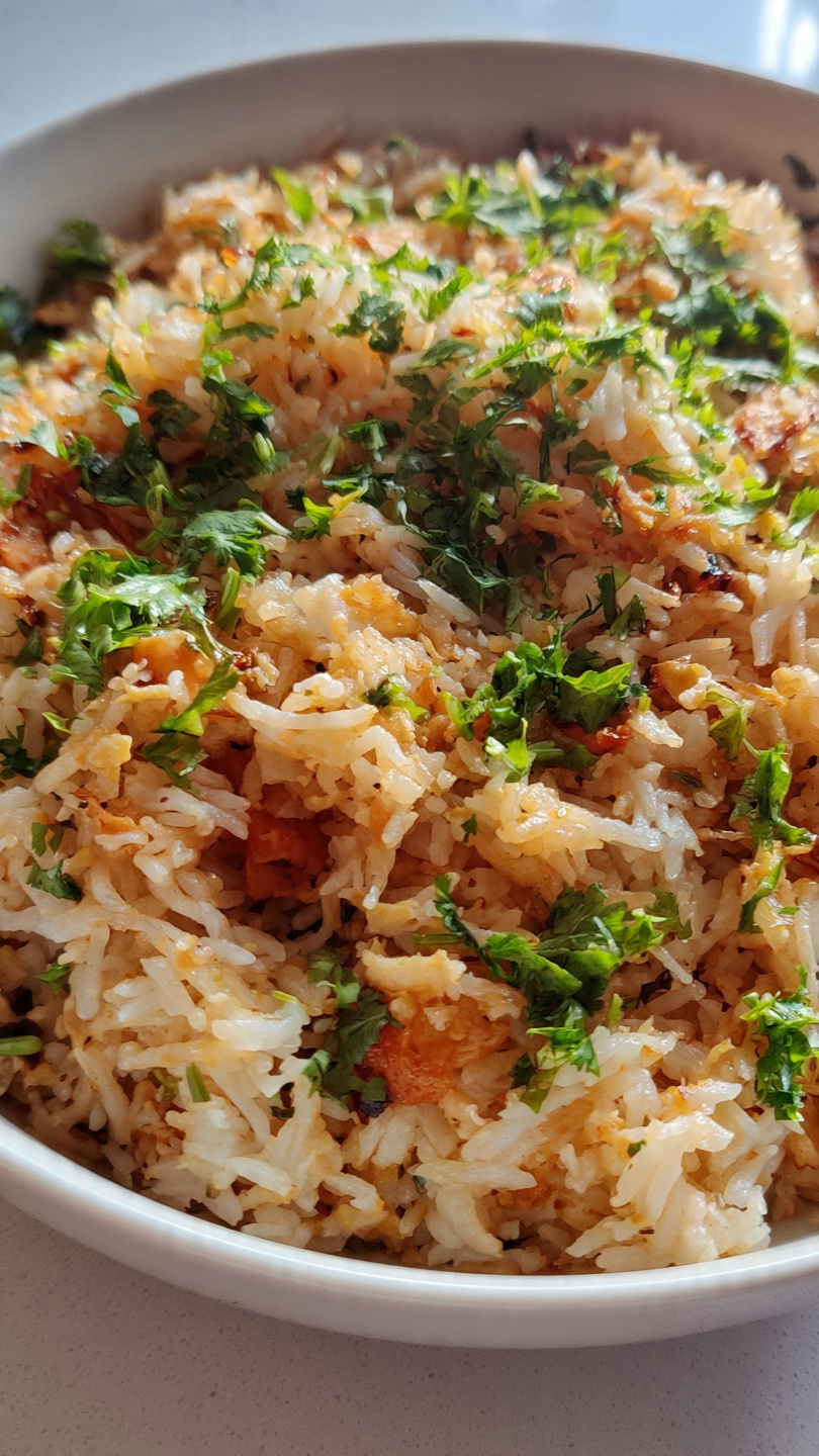 Egg Rice Recipe Indian Style (Quick and Easy Fried Rice)