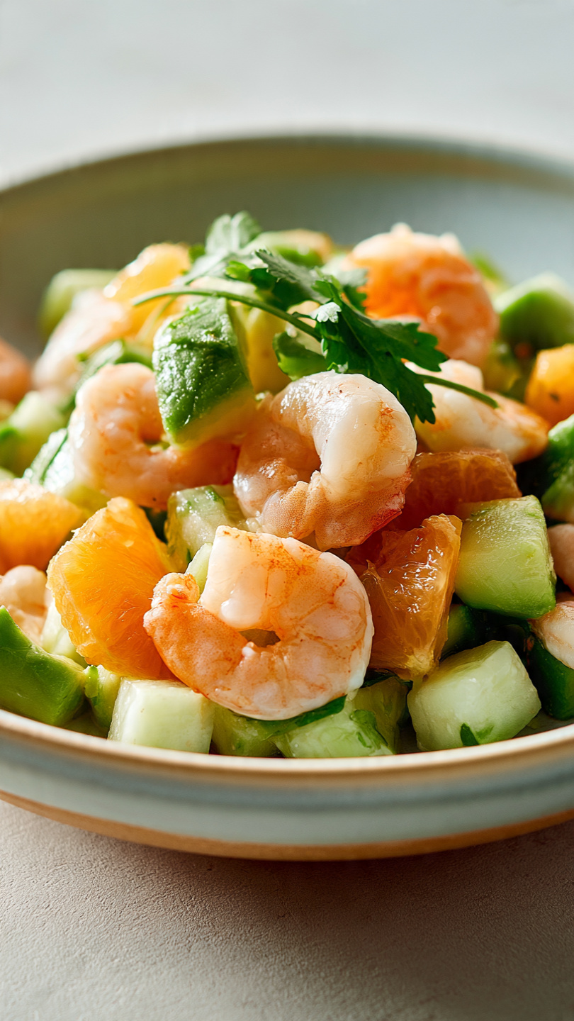 Citrus Shrimp Salad with Avocado