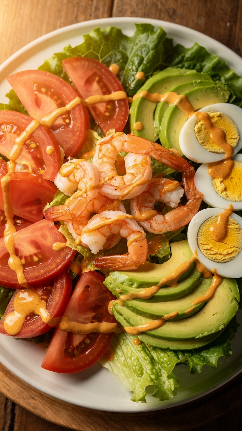 Classic Shrimp Louie Salad