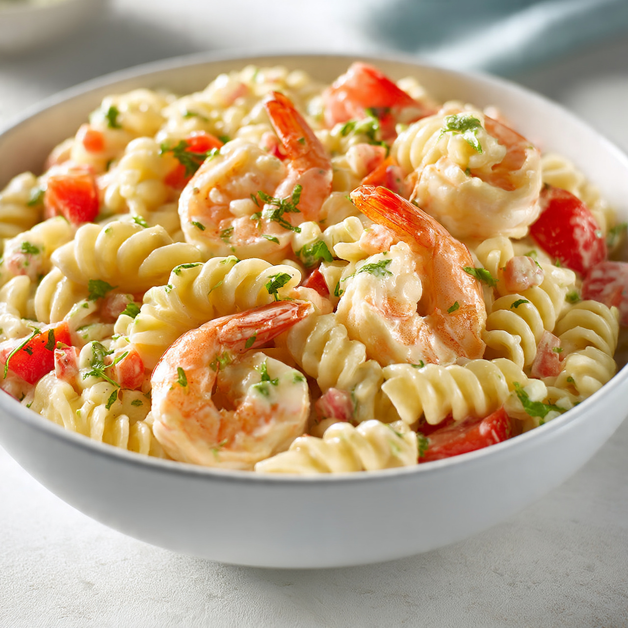 Creamy Shrimp Pasta Salad