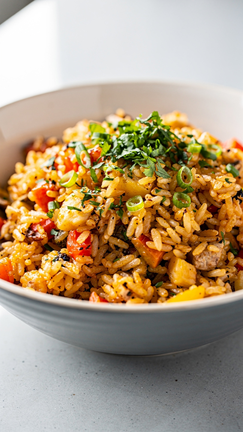 The Best Fluffy Garlic Herb Rice (Perfect for Any Dinner)