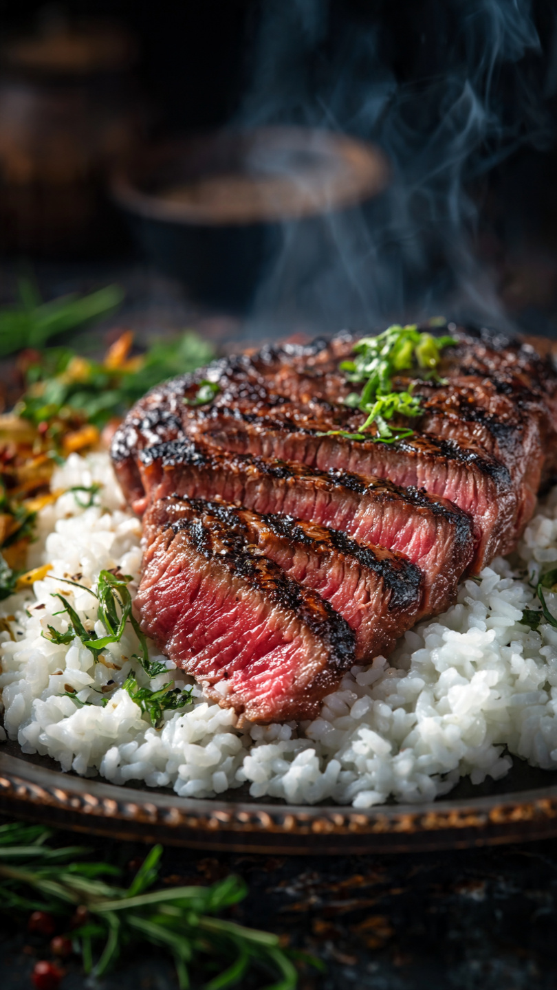Hibachi Steak and Rice Bowl