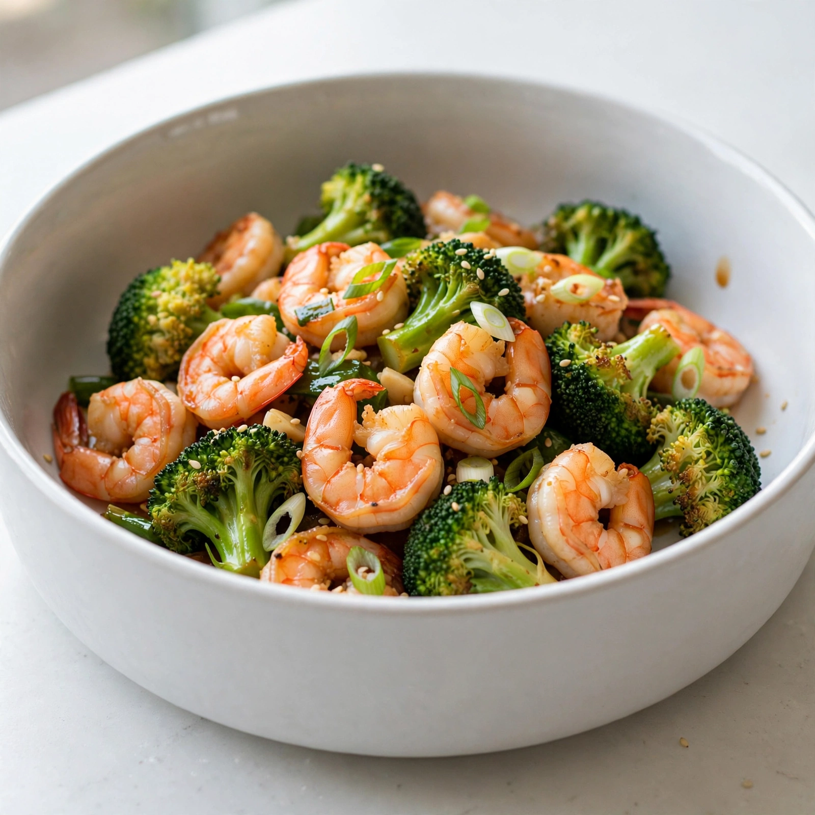 Shrimp and Broccoli Stir Fry
