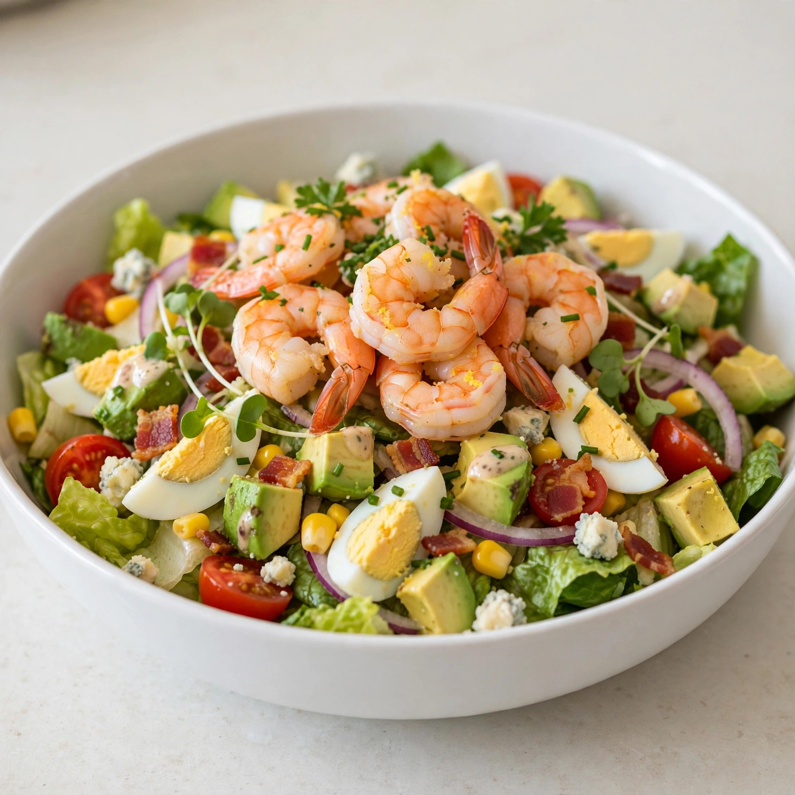 Shrimp Cobb Salad